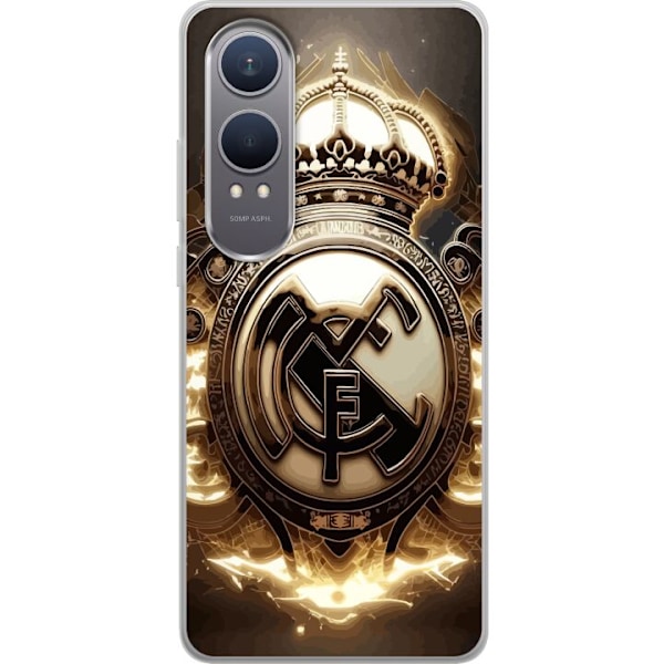 OnePlus Nord CE4 Lite Genomskinligt Skal Real Madrid