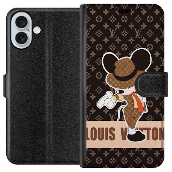 Apple iPhone 16 Plus Lompakkokotelo Mickey LV