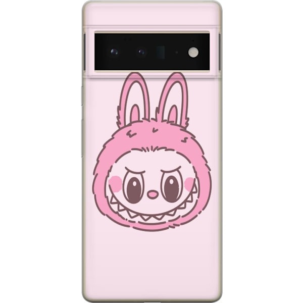 Google Pixel 6 Pro Genomskinligt Skal Labubu Zodiac Bunny Edition
