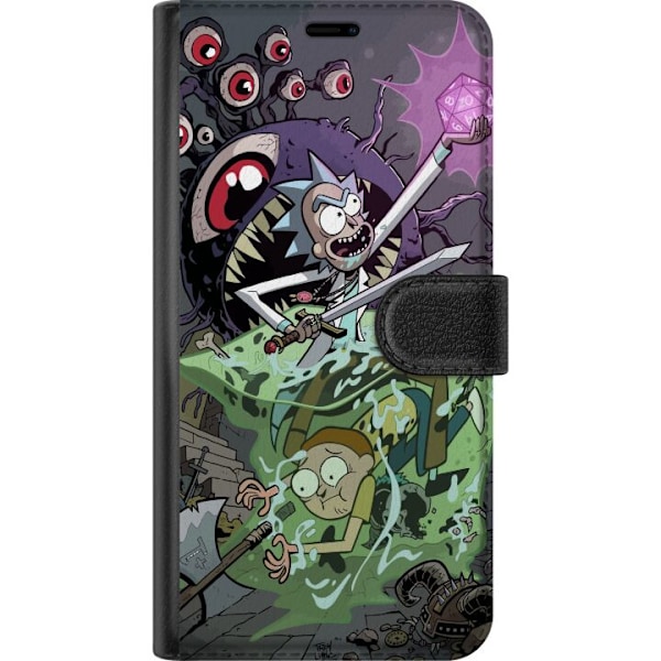 Motorola Moto G34 Tegnebogsetui Rick and Morty