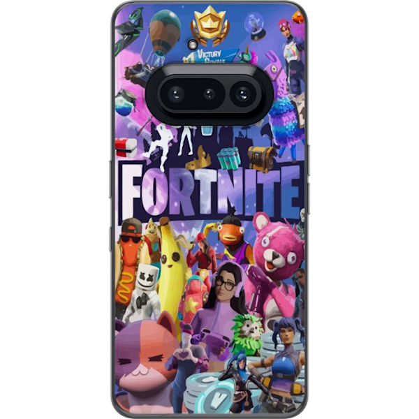 Nothing Phone (3a) Läpinäkyvä kuori Fortnite Hahmot Peliteema Ikonit Peli Suunnittelu Suosittu Taistelurojalainen Lapset Pelihahmojen Teema
