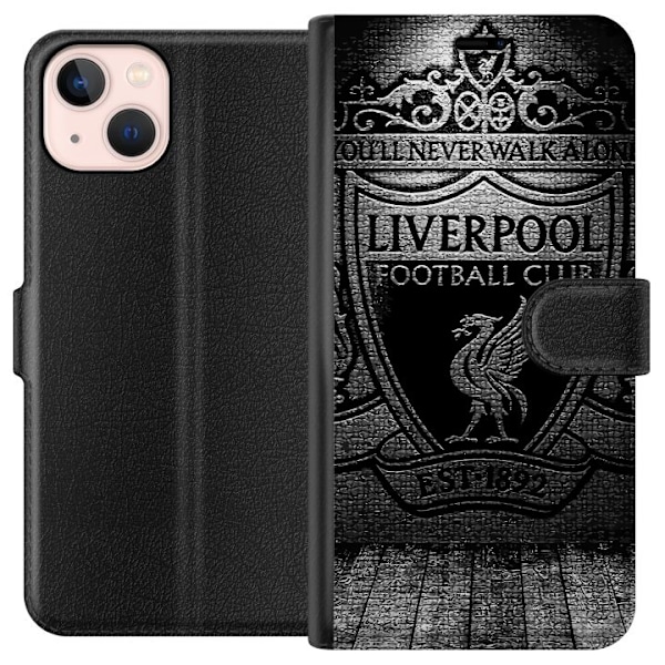 Apple iPhone 13 Lompakkokotelo Liverpool FC