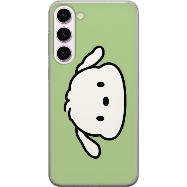 Samsung Galaxy S23+ Genomskinligt Skal Snoopy Flip