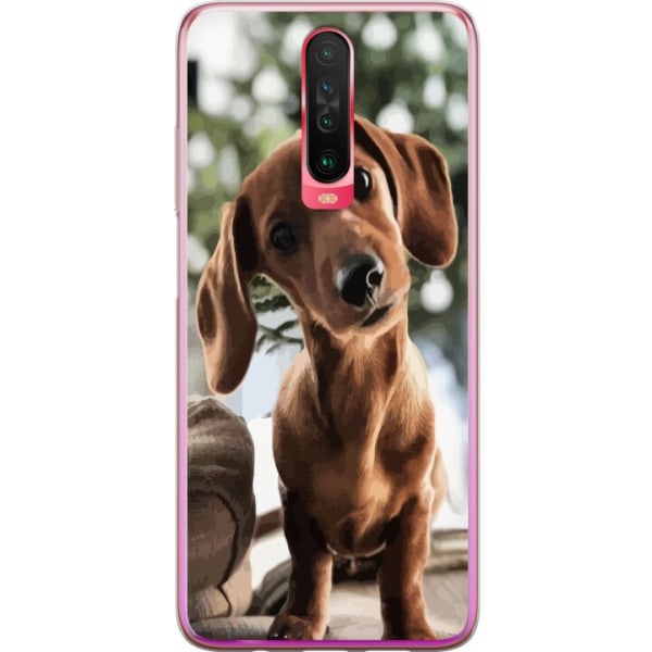 Xiaomi Redmi K30 Gennemsigtig cover Ung Hund