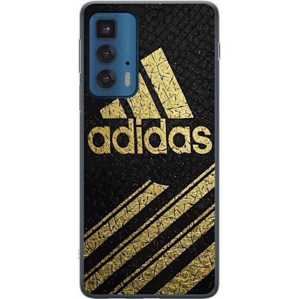 Motorola Edge 20 Pro Gennemsigtig cover Adidas