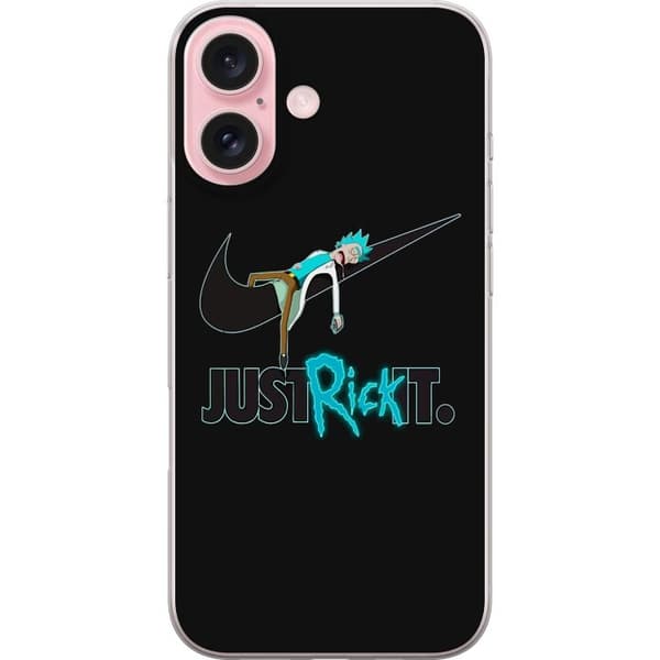 Kompatibelt Mobilskal till Apple iPhone 16 Just Rick It.