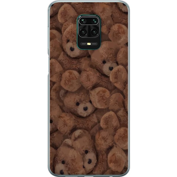 Xiaomi Redmi Note 9 Pro Genomskinligt Skal Teddy