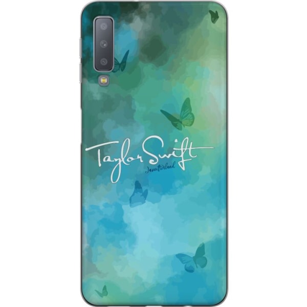 Samsung Galaxy A7 (2018) Läpinäkyvä kuori Taylor Swift