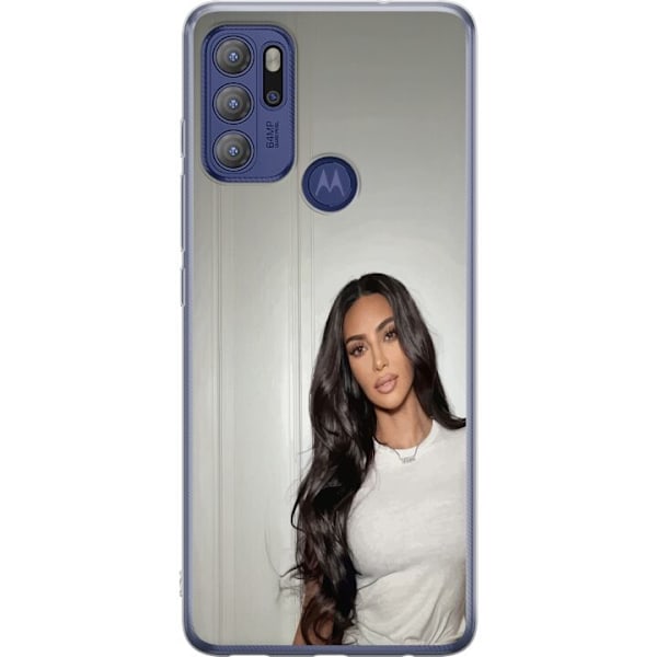 Motorola Moto G60S Läpinäkyvä kuori Kim Kardashian – Iconic Style Collection