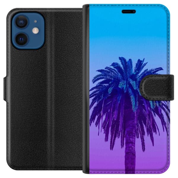 Kompatibel Tegnebogsetui til Apple iPhone 12 Palm