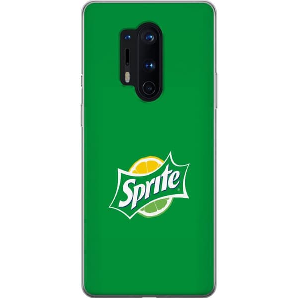 Kompatibelt Mobildeksel til OnePlus 8 Pro Minimalistisk sitrusbrus-inspirert design grønn