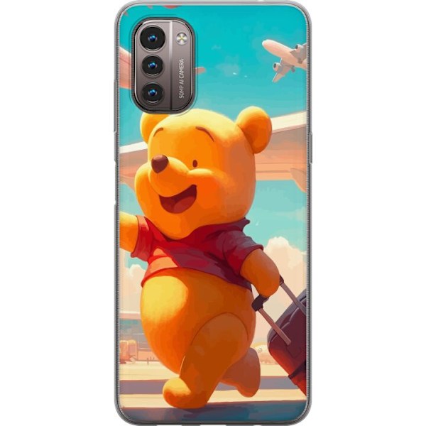 Nokia G21 Gennemsigtig cover Nalle Puh Rejser