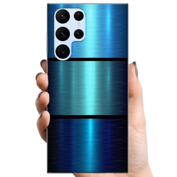 Samsung Galaxy S22 Ultra 5G TPU Mobildeksel Blå