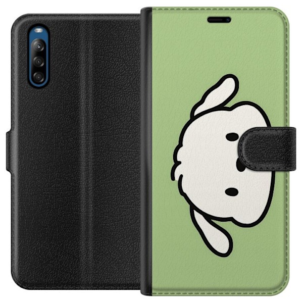 Sony Xperia L4 Lompakkokotelo Snoopy Flip