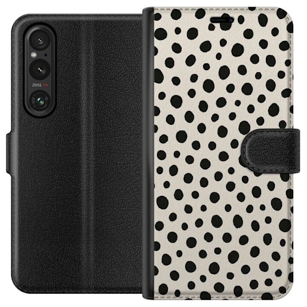 Sony Xperia 1 V Tegnebogsetui Dot Dance