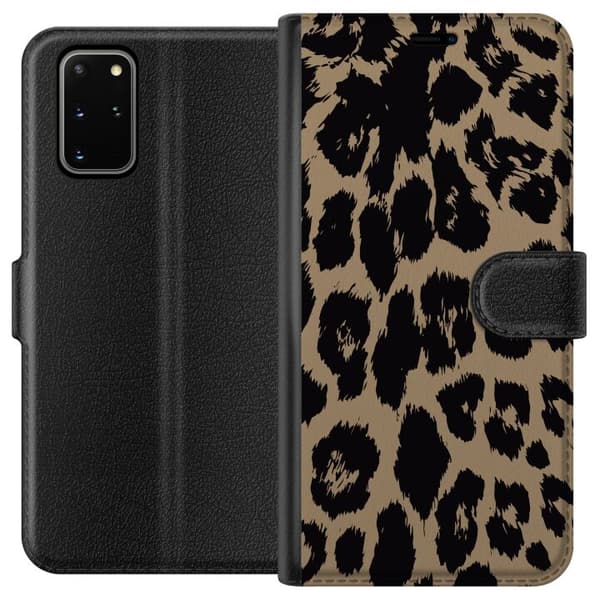 Yhteensopiva Lompakkokotelo Samsung Galaxy S20+ Leopard