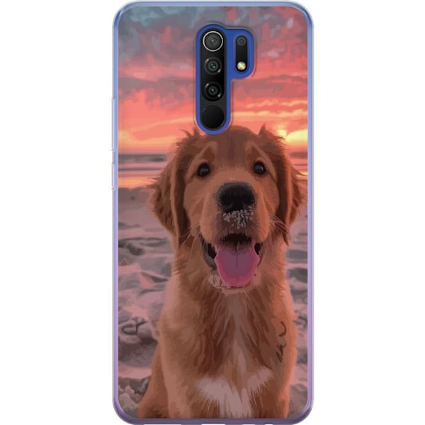 Xiaomi Redmi 9 Genomskinligt Skal Hund