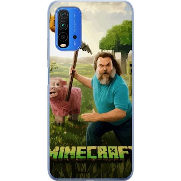 Xiaomi Redmi 9T Läpinäkyvä kuori A Minecraft Movie