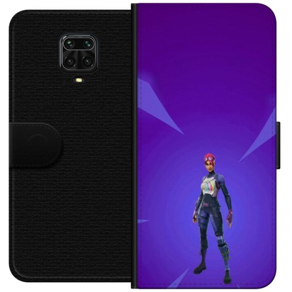 Xiaomi Redmi Note 9S Lommeboketui Fortnite - Brite Bomber