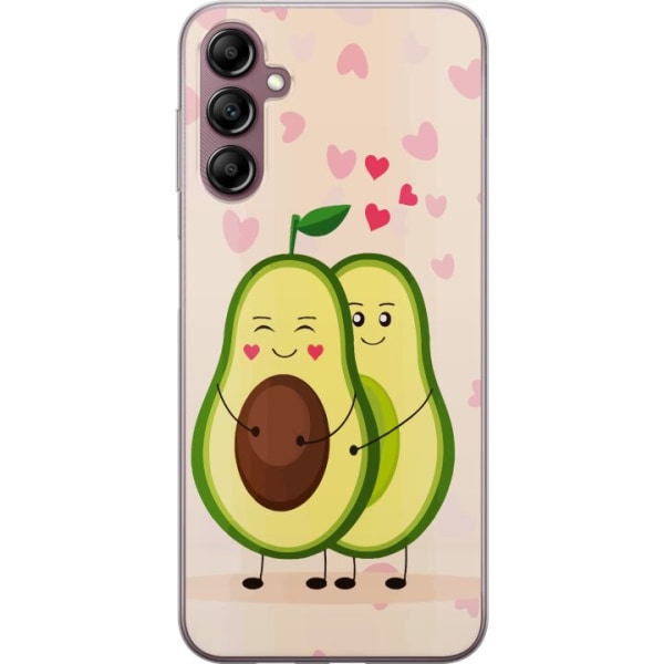 Samsung Galaxy A14 5G Gjennomsiktig deksel Avokado Kjærlighet