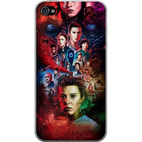 Apple iPhone 4s Gennemsigtig cover Stranger Things