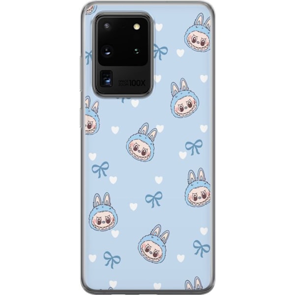 Samsung Galaxy S20 Ultra Gennemsigtig cover Labubu Ildånd