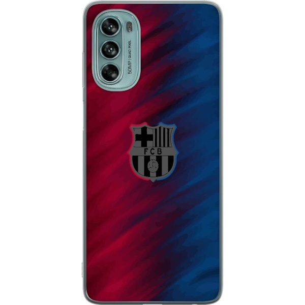 Motorola Moto G62 5G Gennemsigtig cover FC Barcelona