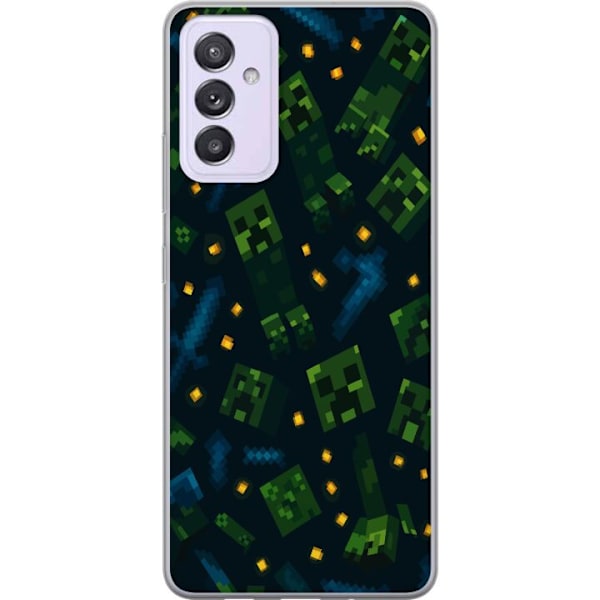 Samsung Galaxy A82 5G Läpinäkyvä kuori Minecraft Dungeons Mob