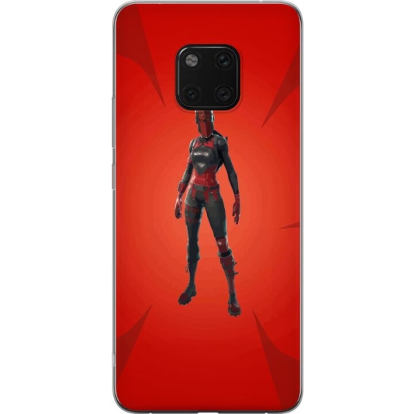 Huawei Mate 20 Pro Gennemsigtig cover Fortnite - Rød Ridder