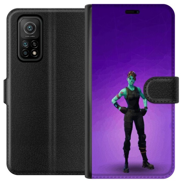 Xiaomi Mi 10T Pro 5G Tegnebogsetui Fortnite - Ghoul Trooper