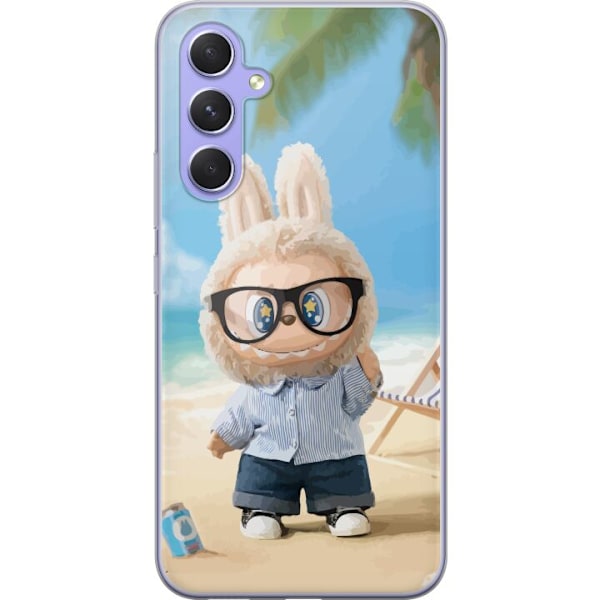 Samsung Galaxy A54 Genomskinligt Skal Labubu Dark Dreams – M