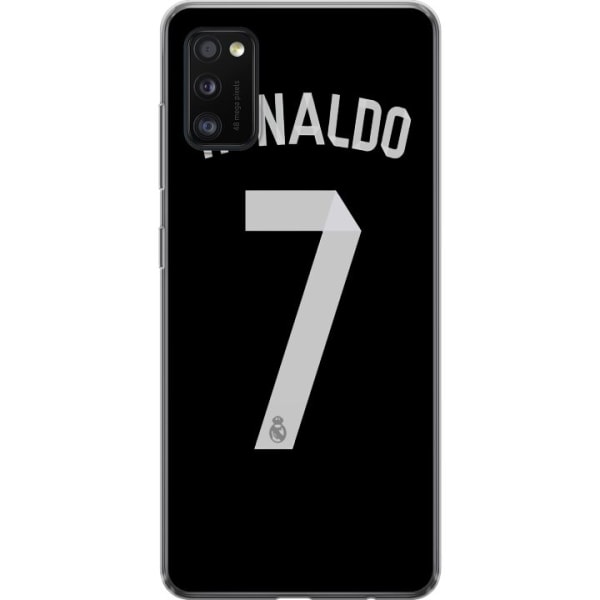 Samsung Galaxy A41 Läpinäkyvä kuori Ronaldo