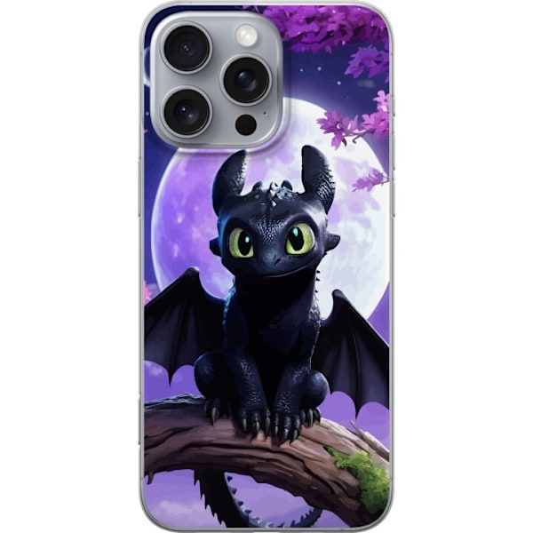 Apple iPhone 16 Pro Max Läpinäkyvä kuori Kuinka kouluttaa lohikäärmeesi