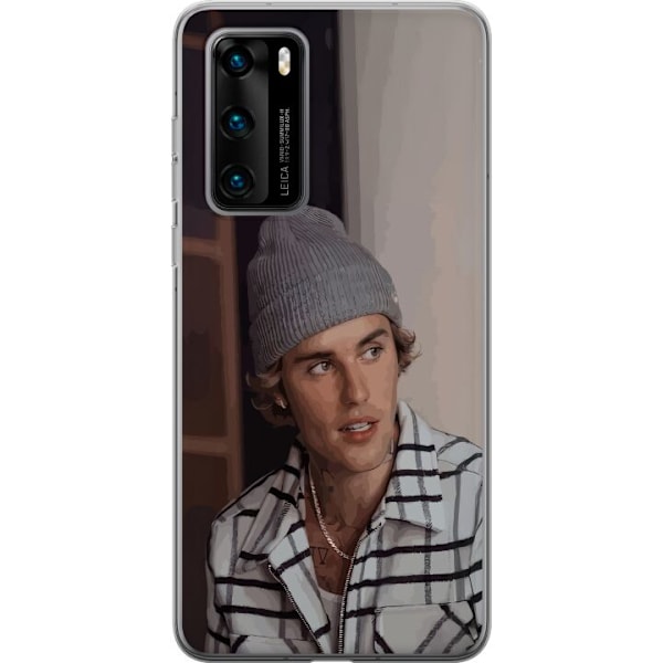 Huawei P40 Gjennomsiktig deksel Justin Bieber