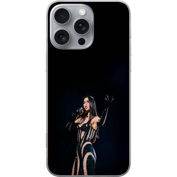 Apple iPhone 16 Pro Max Gjennomsiktig deksel Dua Lipa – Pop