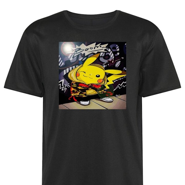 Tränings-T-shirt | Sport-T-shirt för Vuxen Pikachu Large