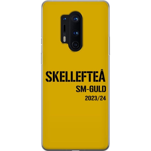 OnePlus 8 Pro Läpinäkyvä kuori Skellefteå SM KULTA