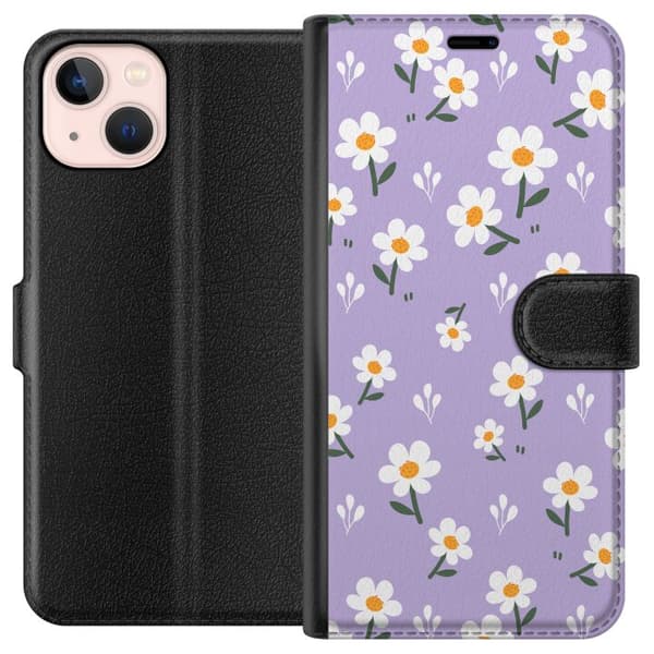 Kompatibel Tegnebogsetui til Apple iPhone 13 Flot Romantik