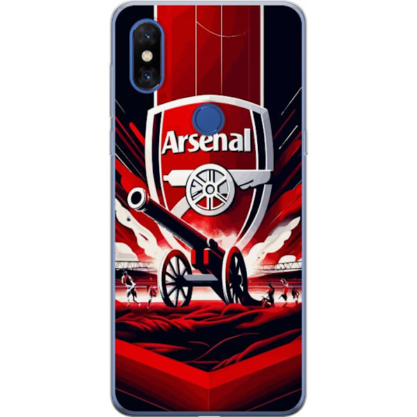 Xiaomi Mi Mix 3 Gennemsigtig cover Arsenal