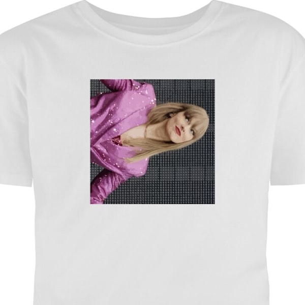 T-shirt til Voksen | Klassisk Voksen T-shirt Taylor Swift hvid S