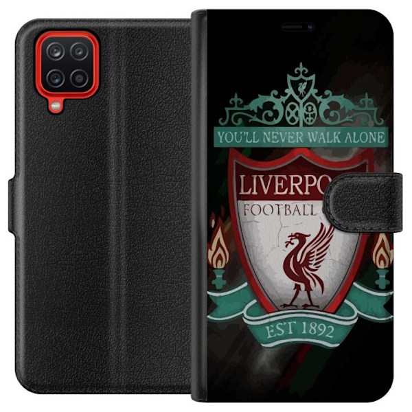 Samsung Galaxy A12 Tegnebogsetui Liverpool L.F.C.