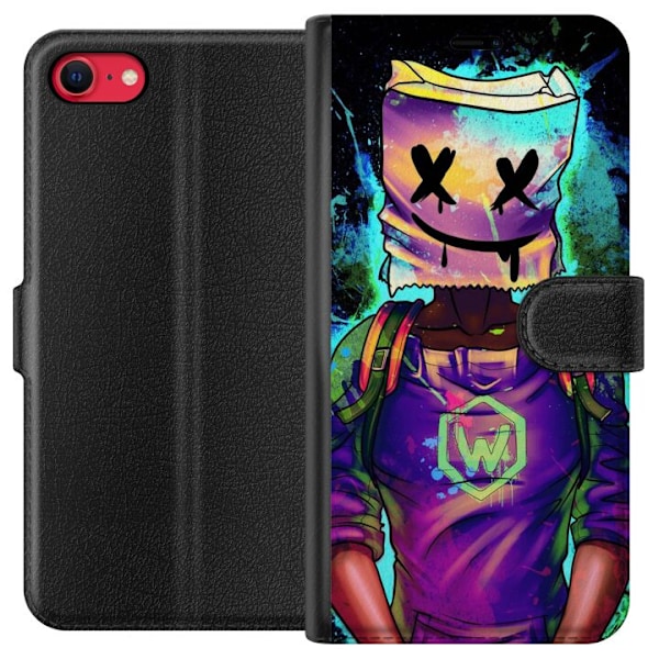 Apple iPhone 8 Tegnebogsetui Fortnite Marshmello