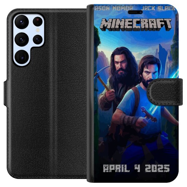 Samsung Galaxy S22 Ultra 5G Tegnebogsetui En Minecraft-film
