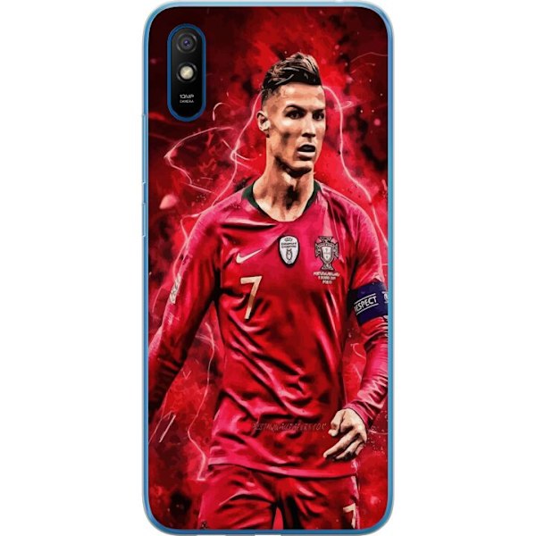 Xiaomi Redmi 9AT Genomskinligt Skal Ronaldo Skills – CR7 Design för Äkta Supporters