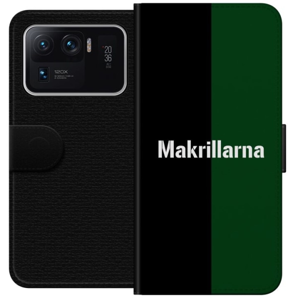 Xiaomi Mi 11 Ultra Plånboksfodral Makrillarna Fotboll