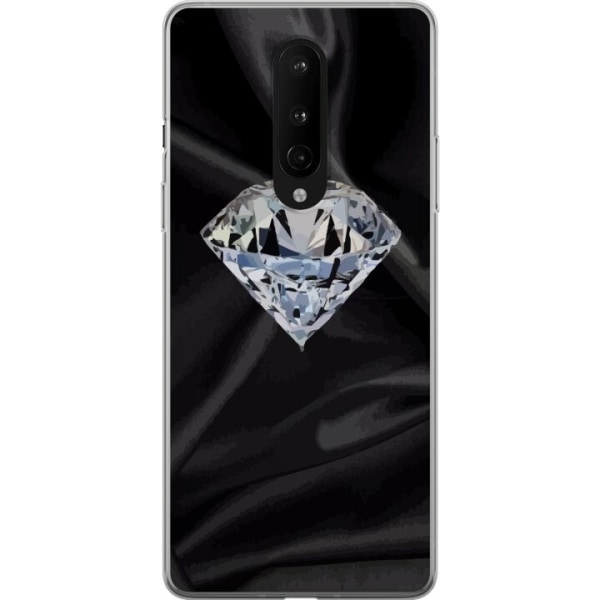 OnePlus 8 Genomskinligt Skal Silke Diamant