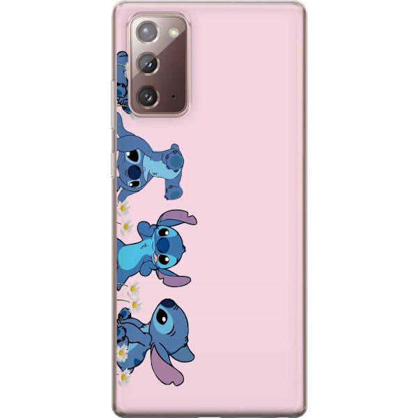 Samsung Galaxy Note20 Genomskinligt Skal Stitch Skratt & Bus