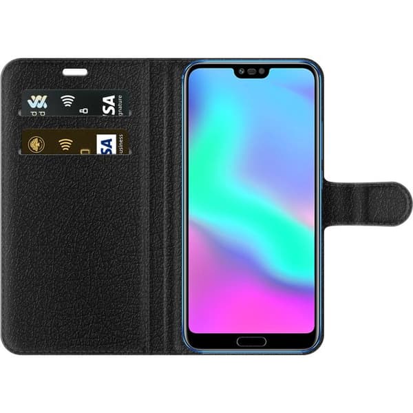 Kompatibel Tegnebogsetui til Honor 10 BTS lilla