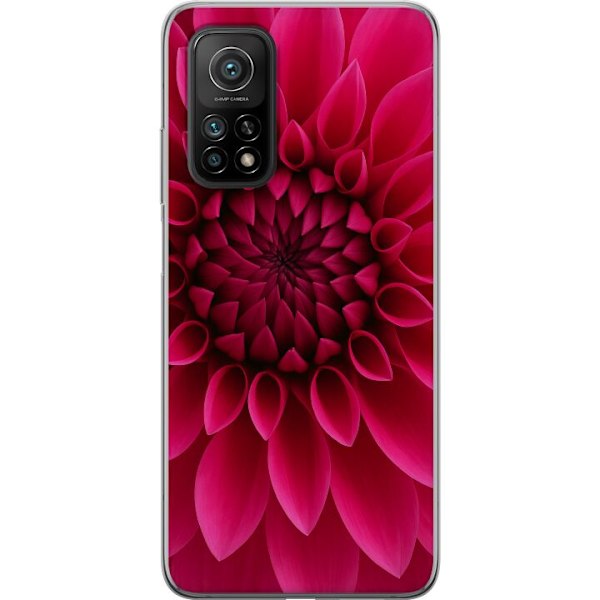 Xiaomi Mi 10T 5G Genomskinligt Skal Rosecore
