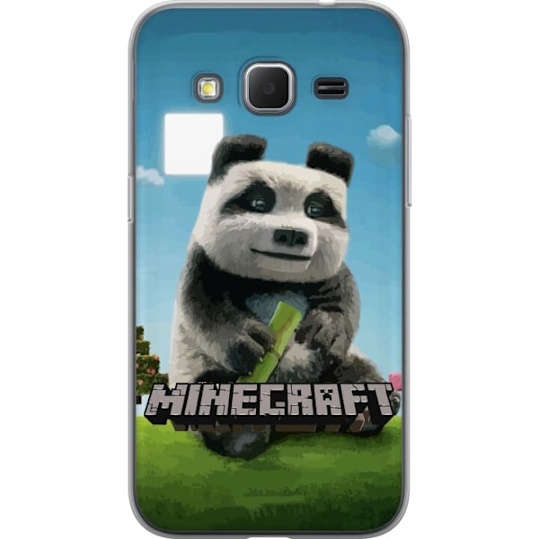 Samsung Galaxy Core Prime Läpinäkyvä kuori A Minecraft Movie
